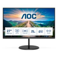 AOC Q27V4EA LED-monitor Energielabel F (A - G) 68.6 cm (27 inch) 2560 x 1440 Pixel 16:9 4 ms HDMI, DisplayPort, Hoofdtelefoon (3.5 mm jackplug) IPS LCD - thumbnail