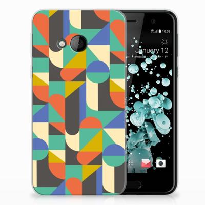 HTC U Play TPU bumper Funky Retro