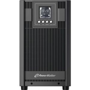 PowerWalker VFI 3000 AT FR Dubbele conversie (online) 3 kVA 2700 W 4 AC-uitgang(en)