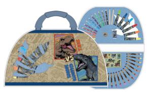 Undercover Jurassic World Harde etui Blauw, Meerkleurig