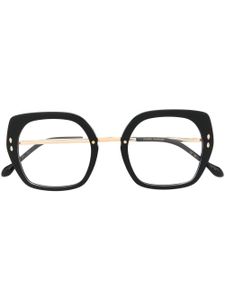 Isabel Marant Eyewear lunettes de vue à monture carrée oversize - Noir