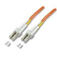 EFB Elektronik LC/LC 50/125µ 20m InfiniBand en Glasvezelkabel Beige, Oranje