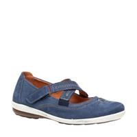 Scapino Natuform leren ballerina's blauw