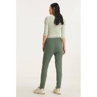 Hailys slim fit broek Sadie groen