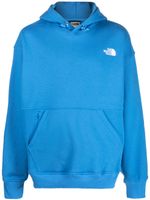 The North Face hoodie à logo brodé - Bleu