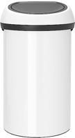 Brabantia Touch Bin Prullenbak, White, 60 Liter