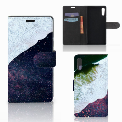 Sony Xperia XZ | Sony Xperia XZs Book Case Sea in Space Sony Xperia XZ | Sony Xperia XZs Book Case Sea in Space