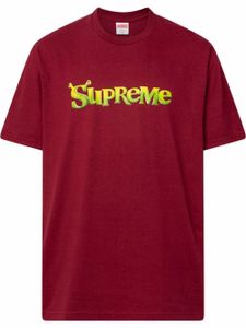 Supreme t-shirt Shrek à imprimé graphique - Rouge