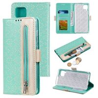 Huawei P40 Lite Wallet Case met kantpatroon - Groen