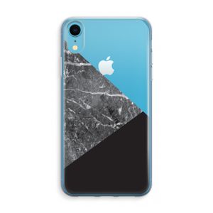 Combinatie marmer: iPhone XR Transparant Hoesje