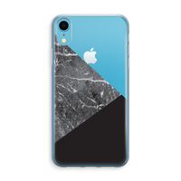 Combinatie marmer: iPhone XR Transparant Hoesje