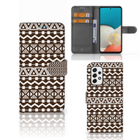 Samsung Galaxy A53 Telefoon Hoesje Aztec Brown - thumbnail