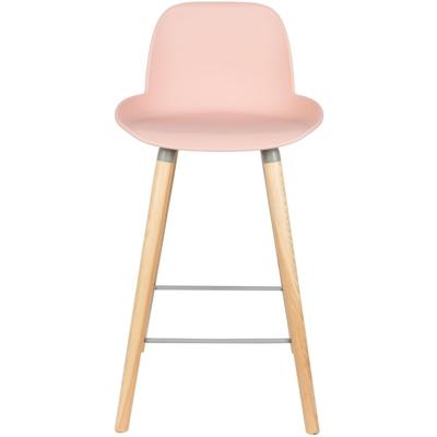 Zuiver Albert Kuip barkruk H65 old pink