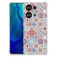 OPPO Reno8 Anti-Shock Hoesje Tiles Color - thumbnail