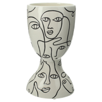 Wants&Needs Accessoires Bloempot Faces