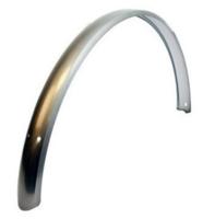 VWP Spatbord Achter Staal 28 Inch Metallic Grijs