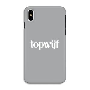 Topwijf Grijs Wit: iPhone XS Tough Case