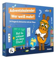 FRANZIS 67216 - Die Maus Adventskalender Wer weiß mehr?: 24 Fragen & Antworten mit der Maus
