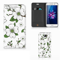 Huawei Y5 2 | Y6 Compact Smart Cover Dogwood Flowers - thumbnail