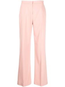 PINKO pantalon de tailleur à coupe évasée - Rose