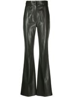 Nanushka pantalon Leena en cuir artificiel - Vert