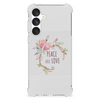 Samsung Galaxy A55 Stevig Bumper Hoesje Boho Text