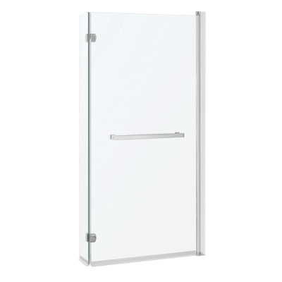 Kerra Crystal 21 badwand 150x82cm chroom Kerra Crystal 21 badwand 150x82cm chroom