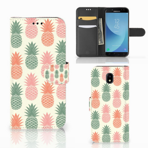 Samsung Galaxy J5 2017 Book Cover Ananas