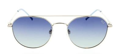 H.I.S zonnebril HPS04112 gepolariseerd dames ovaal cat.3 zilver