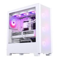 Phanteks XT Pro Ultra, Mid-Tower Gaming Chassis, 4x M25-140 DRGB Fans Included, High Airflow Performance Mesh, Tempered Glass Window, USB-C 3.2 Gen2, White