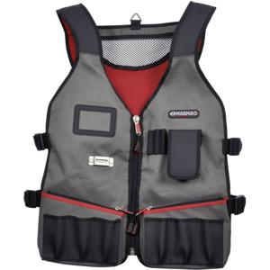 MA2729 Magma MA2729 Multifunctioneel vest Maat: Unisize Zwart, Grijs