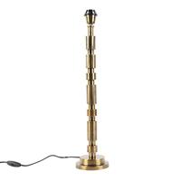 QAZQA - Art Deco Art Deco tafellamp brons zonder kap - Torre | Slaapkamer - Aluminium Langwerpig - E27 Geschikt voor LED - Max. 1 x 40 Watt