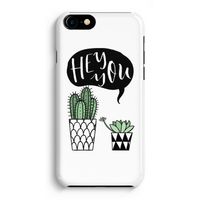 Hey you cactus: Volledig Geprint iPhone 7 Hoesje