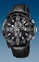 Horlogeband Festina F16585-4 / F16585-5 / F20339 Leder Zwart 23mm - thumbnail