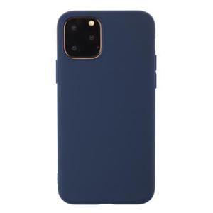 iPhone 15 Pro Anti-Vingerafdruk Mat TPU Hoesje - Donkerblauw