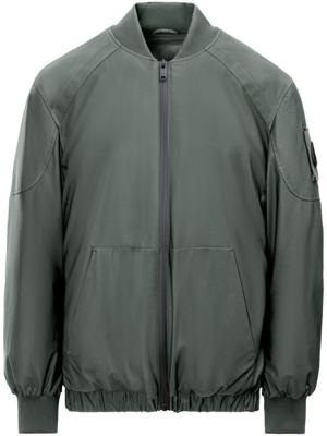 Moose Knuckles Bomberjack met logopatch - Groen