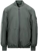 Moose Knuckles Bomberjack met logopatch - Groen