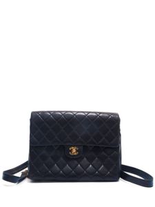 CHANEL Pre-Owned sac à dos matelassé (1995) - Noir