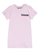 Barrow kids t-shirt en coton à logo imprimé - Rose - thumbnail