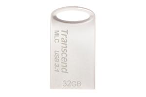 Transcend JetFlash® 720S MLC USB-stick 32 GB Zilver TS32GJF720S USB 3.2 Gen 2 (USB 3.1)