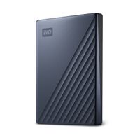 WD My Passport Ultra 5 TB Externe harde schijf (3,5 inch) USB 3.2 Gen 1 (USB 3.0) Blauw WDBFTM0050BBL-WESN - thumbnail