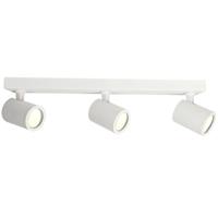 Led Plafondspot - Facto Colri - Gu10 Fitting - 3-lichts - Rond - Mat Wit - Kantelbaar - Aluminium