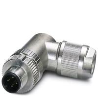 Phoenix Contact 1424667 Sensor/actuator connector, niet geassembleerd M12 Aantal polen: 4 Stekker, haaks 1 stuk(s) - thumbnail