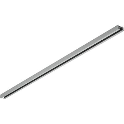 2-Fase Spanningsrail 1M Opbouw Aluminium Titaan