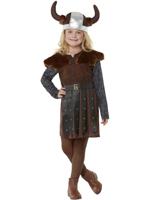Viking Princess Costume, Brown