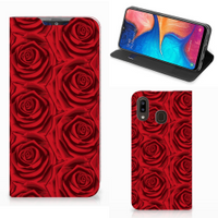 Samsung Galaxy A30 Smart Cover Red Roses