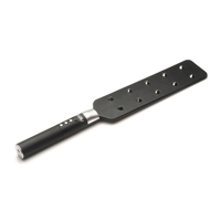 XR Brands E-Stim Spiked Paddle - Black - thumbnail