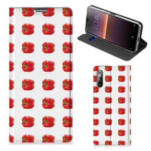 Sony Xperia L4 Flip Style Cover Paprika Red