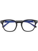 TOM FORD Eyewear lunettes de vue à clip solaire - Noir