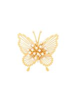 Susan Caplan Vintage broche papillon - Or